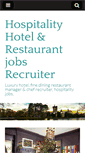 Mobile Screenshot of hotelrestaurantrecruiter.com